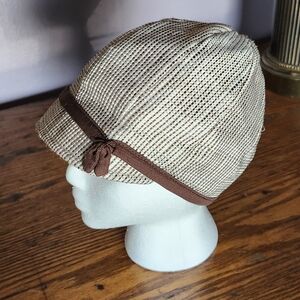 Goorin Bros Cream and Brown Women's Hat